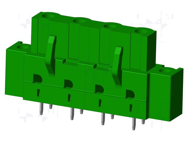 Connector: ontkoppelbare terminal strip; contact; vrouwelijk Connector: ontkoppelbare terminal strip; contact; vrouwelijk